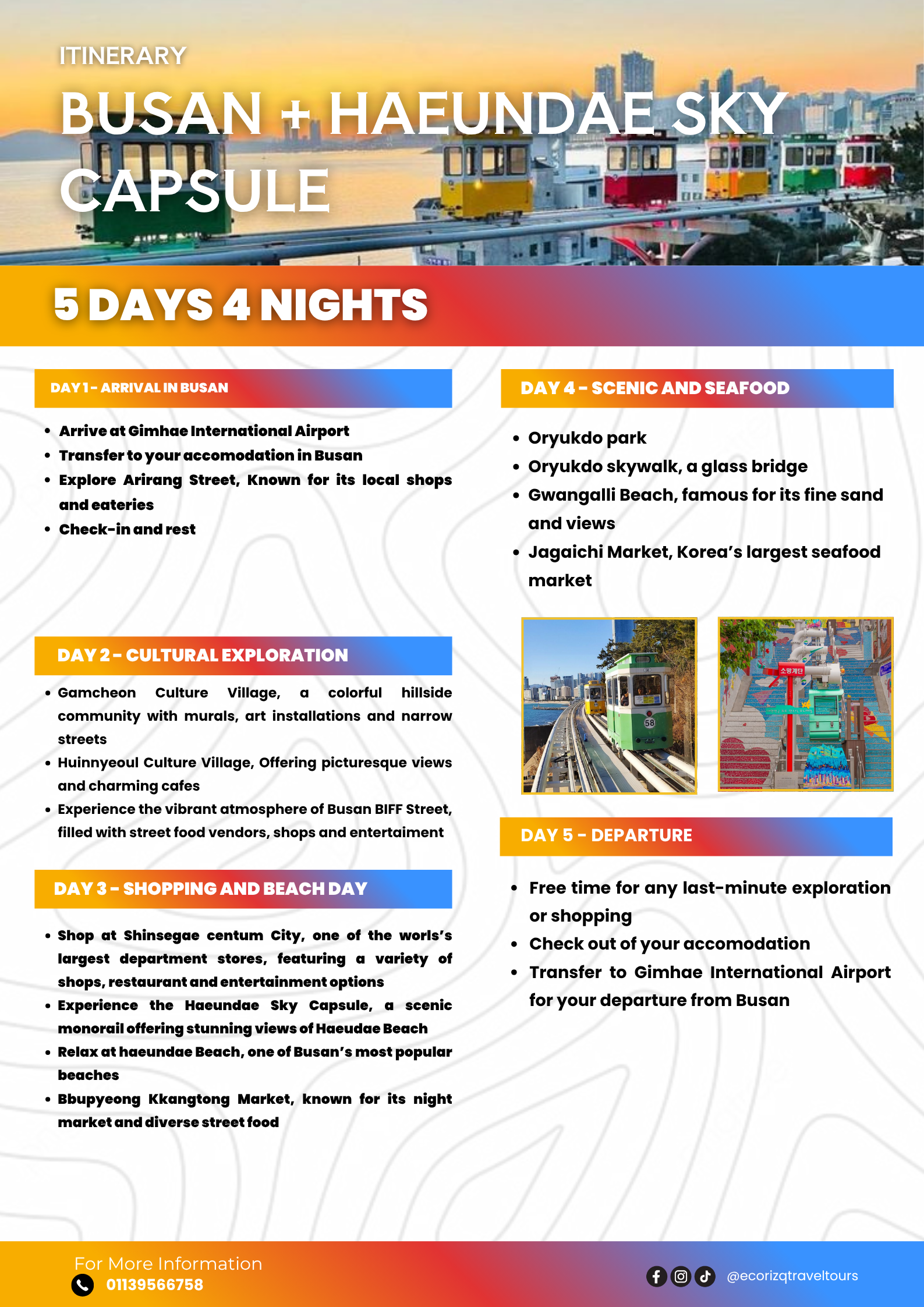 Busan Itinerary