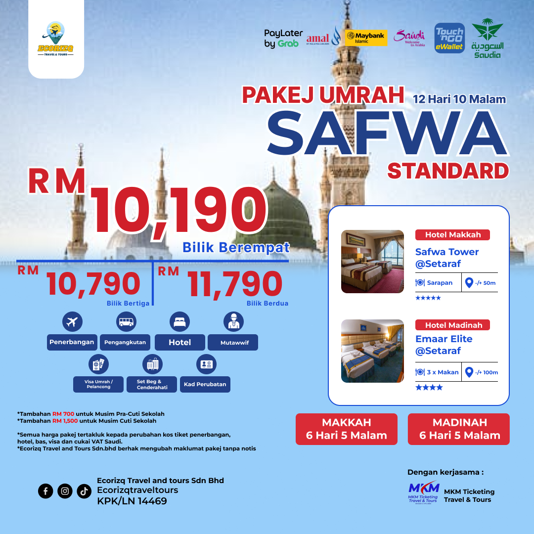 Umrah Safwa Standard Package